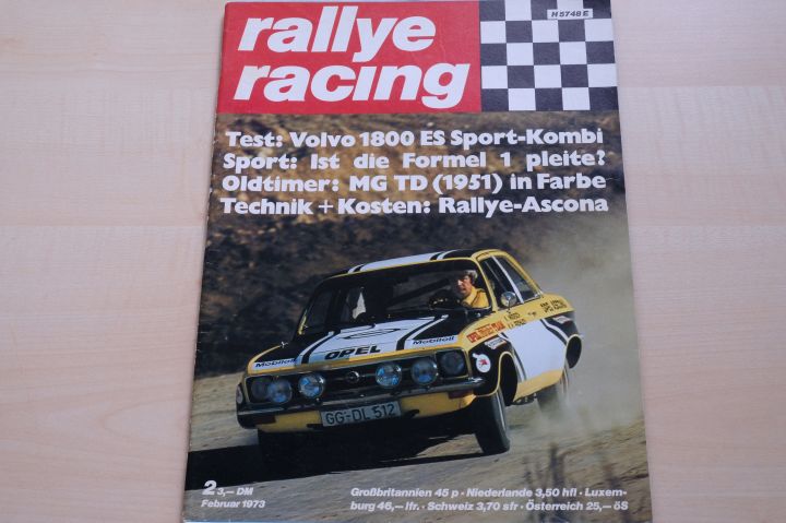 Deckblatt Rallye Racing (02/1973)